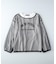 HONEYSUCKLE ROSE(ハニーサックルローズ)【レディース】チュールレイヤード長袖Tシャツ