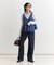 SOMETHING(サムシング)【レディース】「ELSA」ルーズストレートパンツ