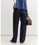 SOMETHING(サムシング)【レディース】「ELSA」ルーズストレートパンツ