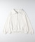 HONEYSUCKLE ROSE(ハニーサックルローズ)【レディース】【すっきり見え】ハーフジップスウェットプルオーバー（小顔効果/体型カバー）