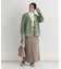 HONEYSUCKLE ROSE(ハニーサックルローズ)【レディース】【体のラインを拾いにくい】畦編みニットカーディガン