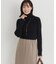 HONEYSUCKLE ROSE(ハニーサックルローズ)【レディース】配色ハイネックセーター