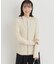 HONEYSUCKLE ROSE(ハニーサックルローズ)【レディース】配色ハイネックセーター