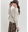 HONEYSUCKLE ROSE(ハニーサックルローズ)【レディース】ケーブルショートセーター