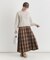 HONEYSUCKLE ROSE(ハニーサックルローズ)【レディース】ケーブルショートセーター