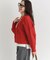 HONEYSUCKLE ROSE(ハニーサックルローズ)【レディース】ケーブルショートセーター