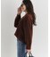 HONEYSUCKLE ROSE(ハニーサックルローズ)【レディース】ボリュームモックネックセーター(6色展開/ゆったりシルエット/ヒップ周りカバー)