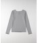HONEYSUCKLE ROSE(ハニーサックルローズ)【レディース】リブメローロングスリーブTシャツ