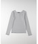 HONEYSUCKLE ROSE(ハニーサックルローズ)【レディース】リブメローロングスリーブTシャツ