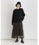 HONEYSUCKLE ROSE(ハニーサックルローズ)【レディース】畦編みクルーネックセーター