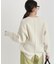 HONEYSUCKLE ROSE(ハニーサックルローズ)【レディース】畦編みクルーネックセーター