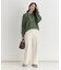 HONEYSUCKLE ROSE(ハニーサックルローズ)【レディース】畦編みクルーネックセーター