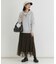 HONEYSUCKLE ROSE(ハニーサックルローズ)【レディース】【スウェット感覚のニット】「やわラク」スウェットライクポロセーター（洗濯機で洗える）