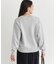 HONEYSUCKLE ROSE(ハニーサックルローズ)【レディース】【スウェット感覚のニット】「やわラク」スウェットライクロゴセーター（洗濯機で洗える）