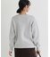 HONEYSUCKLE ROSE(ハニーサックルローズ)【レディース】【スウェット感覚のニット】「やわラク」スウェットライクロゴセーター（洗濯機で洗える）