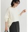 HONEYSUCKLE ROSE(ハニーサックルローズ)【レディース】【スウェット感覚のニット】「やわラク」スウェットライクセーター（洗濯機で洗える）