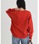 HONEYSUCKLE ROSE(ハニーサックルローズ)【レディース】【スウェット感覚のニット】「やわラク」スウェットライクセーター（洗濯機で洗える）