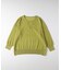 HONEYSUCKLE ROSE(ハニーサックルローズ)【レディース】「やわラク」スキッパーセーター（洗濯機で洗える/毛玉ができにくい/体型カバー）