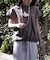 Healthknit(ヘルスニット)【レディース】スピンドルスリーブＴシャツ