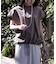 Healthknit(ヘルスニット)【レディース】スピンドルスリーブＴシャツ