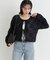BACK NUMBER(バックナンバー)シアー刺繍カーディガン