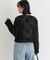 BACK NUMBER(バックナンバー)シアー刺繍カーディガン