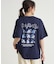 HONEYSUCKLE ROSE(ハニーサックルローズ)サメプリントビッグTシャツ