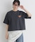 CAMP7(キャンプ7)フラワープリントショートＴシャツ