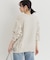 HONEYSUCKLE ROSE(ハニーサックルローズ)【レディース】ケーブルフリンジセーター