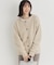 HONEYSUCKLE ROSE(ハニーサックルローズ)【レディース】シャギークルーカーディガン