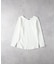 HONEYSUCKLE ROSE(ハニーサックルローズ)【レディース】アシメカット長袖Ｔシャツ