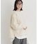 HONEYSUCKLE ROSE(ハニーサックルローズ)【レディース】【コスパ最強】サイドスリットポンチプルオーバー（ゆったりシルエット/ヒップ周りもカバー）