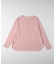 HONEYSUCKLE ROSE(ハニーサックルローズ)シアーラウンドヘム長袖Tシャツ