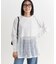 HONEYSUCKLE ROSE(ハニーサックルローズ)【レディース】ドッキングペプラムロングスリーブTシャツ