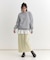 HONEYSUCKLE ROSE(ハニーサックルローズ)【レディース】ドッキングペプラムロングスリーブTシャツ