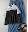 HONEYSUCKLE ROSE(ハニーサックルローズ)【レディース】「接触冷感」フロントフリルTシャツ/プレーティング天竺