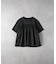 HONEYSUCKLE ROSE(ハニーサックルローズ)【レディース】「接触冷感」フロントフリルTシャツ/プレーティング天竺