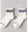 Healthknit(ヘルスニット)【2色セット】ラインソックス