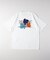 ハートモチーフプリントTシャツ