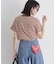 HONEYSUCKLE ROSE(ハニーサックルローズ)マルチボーダータイトＴシャツ