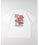 フードプリントTシャツ