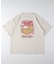 フードプリントTシャツ