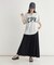 ハーフジップロゴTシャツ