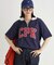 ハーフジップロゴTシャツ