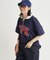 ハーフジップロゴTシャツ