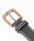 BACK NUMBER(バックナンバー)３４ｍｍレザーサイドステッチスクエアバックルベルト