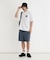 「CAMP7」バックロゴプリントTシャツ