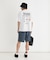 「CAMP7」バックロゴプリントTシャツ