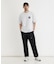 「CAMP7」バックロゴプリントTシャツ