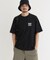 「CAMP7」手書き風バックプリントTシャツ